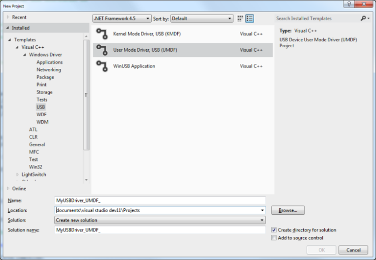 Building Driver With Visual Studio